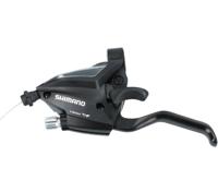 SHIMANO versteller (links) met remhendel 3 speed st-ef500 2 vingers zwart - thumbnail