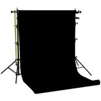Falcon eyes achtergrond systeem spk-1z incl. 1 rol zwart 1,35x11 m - thumbnail