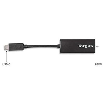 Targus ACA933EU USB grafische adapter 3840 x 2160 Pixels Zwart Targus ACA933EU USB grafische adapter 3840 x 2160 Pixels Zwart
