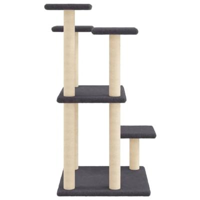 Krabpalen met platforms 98,5 cm donkergrijs Krabpalen met platforms 98,5 cm donkergrijs