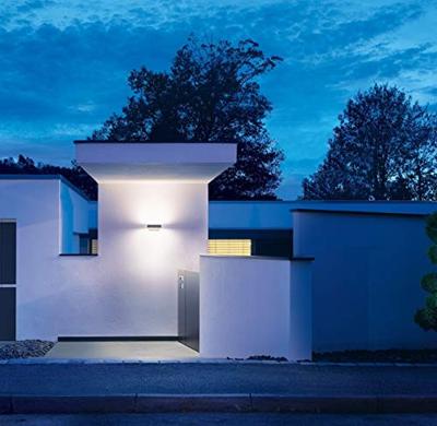 Steinel LED AUSSENLEUCHTE L 810 SC ANT 065706 LED-buitenlamp met bewegingsmelder (wand) LED Zonder 9.8 W Antraciet-grijs - thumbnail