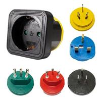 AS Schwabe 90253 Reisstekker-bundel Set van 5 stuks - thumbnail