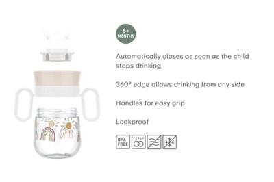 Mepal Little Dutch Fairy Garden Oefenbeker Roze/Wit Mepal Little Dutch Fairy Garden Oefenbeker Roze/Wit