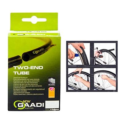 Gaadi FV47 26x1.60/1.75 Presta Binnenband Zwart Gaadi FV47 26x1.60/1.75 Presta Binnenband Zwart
