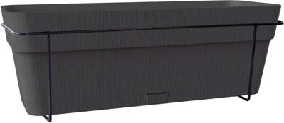 STEFANPLAST Balkon ETHICA - 9 L - 50x18 x h17 cm - Grijs