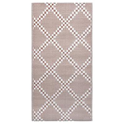 VidaXL Buitenkleed arakil 80x150 cm pp bruin