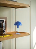 Kleine tafellamp met schakelaar en E14 fitting Nordlux Ellen mini blauw 25 cm - thumbnail