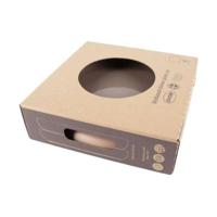 Dantoy bordenset olijfgroen/mokka, 2dlg. - thumbnail