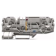 WAGO 2006-1681/1000-434 Zekeringklem 7.50 mm Spanveer Toewijzing: L Grijs 1 stuk(s) - thumbnail