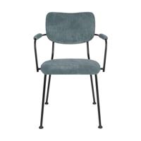 Zuiver Benson armstoel Grey Blue - thumbnail