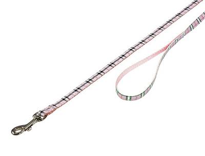 Nobby Lijn Tartan, roze L: 120 cm, B: 10 mm, 1 stuk