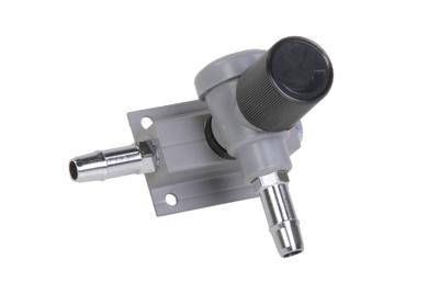 Europond Luchtverdeler 9mm met Draaikraan - Nauwkeurige Vijverzuurstofregulator met 1 Uitgang