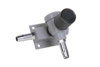 Europond Luchtverdeler 9mm met Draaikraan - Nauwkeurige Vijverzuurstofregulator met 1 Uitgang - thumbnail