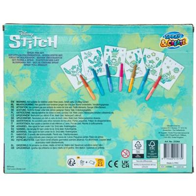Van Der Meulen Stitch spray pennen met sjablonen 7 kleuren