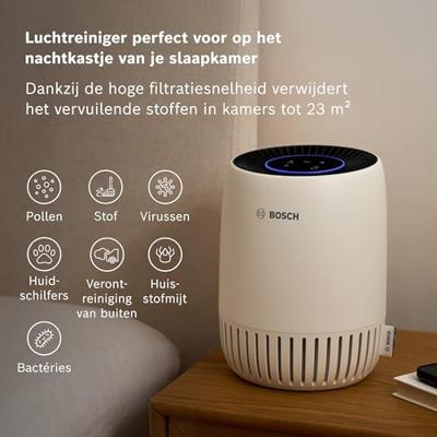 Bosch Home Comfort 7733703696 Air 1000 Luchtreiniger 23 m² Wit