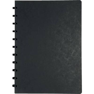 Atoma meetingbook, ft A4, zwart, geruit 5 mm