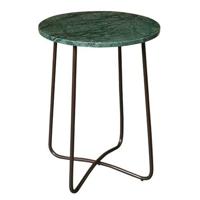 Dutchbone Bijzettafel 'Emerald' Marmer, 41cm - thumbnail