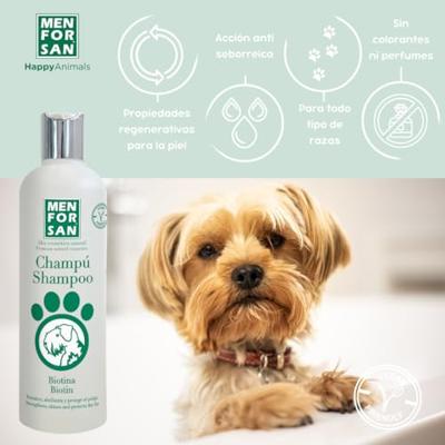 Dierenshampoo Menforsan Hond Vitamine B7 51 x 37 x 33 cm 300 ml