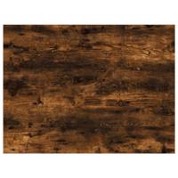 Wandschappen 4 st 40x30x1,5 cm bewerkt hout gerookt eikenkleur - thumbnail