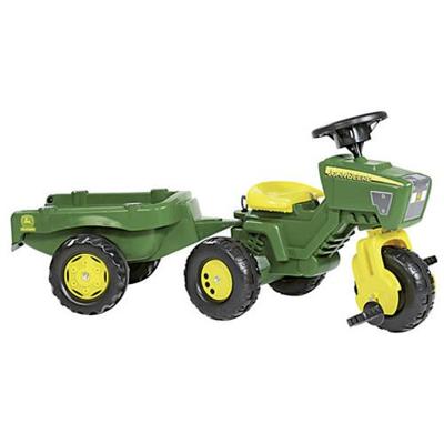 Rolly Toys 052769 RollyTrac John Deere Tractor met Aanhanger Rolly Toys 052769 RollyTrac John Deere Tractor met Aanhanger