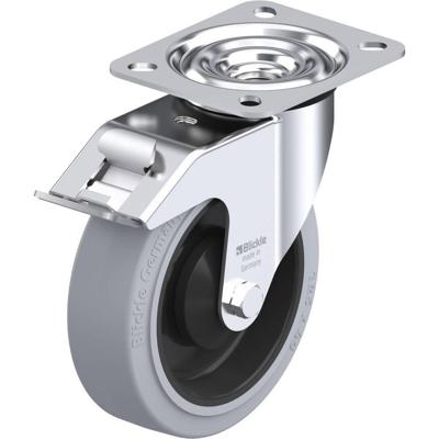 Blickle LE-POEV 125KA-FI-SG Zwenkwiel met rem Wieldiameter: 125 mm Draagvermogen (max.): 150 kg 1 stuk(s)