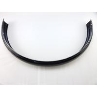 Hulzebos Spatbord achter 26 zwart met gouden bies - thumbnail