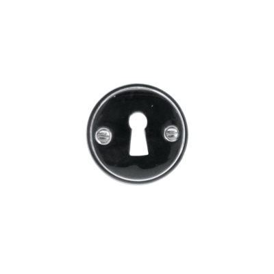 HDD Pro Sleutelplaatje Rond Retro 48 Mm Plat Nikkel HDD Pro Sleutelplaatje Rond Retro 48 Mm Plat Nikkel