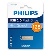 Philips Moon edition USB flash drive 128 GB USB Type-A 2.0 Zilver - thumbnail