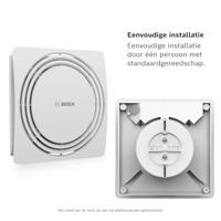 Bosch Home Comfort FAN 1900 W100 Wand- en plafondventilator 230 V 75.4 m³/h 100 mm - thumbnail