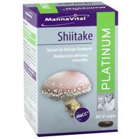 Mannavital Shiitake Platinum V-caps 60 - thumbnail