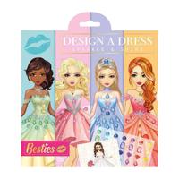 Creative Craft Group Besties ontwerp een jurk - 21,5x21,5cm - thumbnail