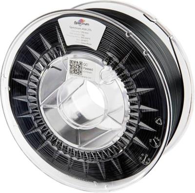 Spectrum Filaments 80302 ASA 275 DEEP BLACK Filament ASA Slagvast, Weerbestendig, UV-bestendig 1.75 mm 1000 g Diepzwart 1 stuk(s)