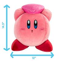 Tomy mocchi mocchi mega kirby knuffel pluche, 32cm - thumbnail