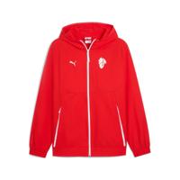 PUMA AC Milan Pumatech Trainingsjack Woven 2025-2026 Rood Wit - thumbnail