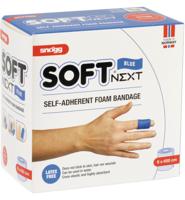 Cederroth zelfklevend schuimverband, blauw, 6 cm x 4,5 m - thumbnail