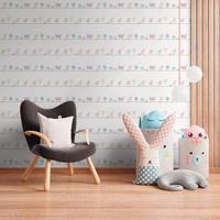 AS Creation Little Love wit behang | 381371 - thumbnail