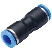 TRU COMPONENTS Rechte koppeling PU6 Buis-Ø: 6 mm 1 stuk(s) - thumbnail
