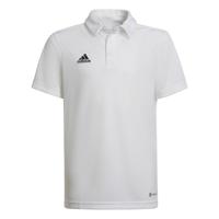 adidas Entrada 22 Polo Kids Wit Zwart - thumbnail