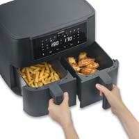 Severin FR 2463 Airfryer 8 l 2600 W Timerfunctie, Met display Zwart - thumbnail