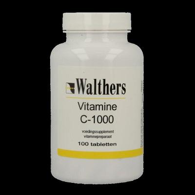 Walthers Vitamine C 1000 mg bioflav/rozenbottel 100 Tabletten