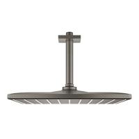 Grohe Regendoucheset Rainshower Mono Cube 31 cm met Plafondarm Hard Graphite Geborsteld - thumbnail