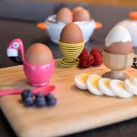 POINT-VIRGULE - Wires - Eierdop 5cm geel - thumbnail