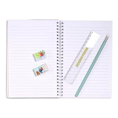 Zooniverse Ringgebonden Notitieboekje & 6-delige Schrijfset