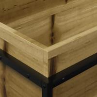 Plantenbak 60x40x50 cm geïmpregneerd grenenhout - thumbnail
