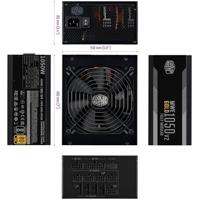 CoolerMaster PSU MWE GOLD 1050 V2 - ATX 3.1 - thumbnail