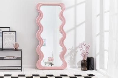 Design wandspiegel CURVY 160cm roze - 43162