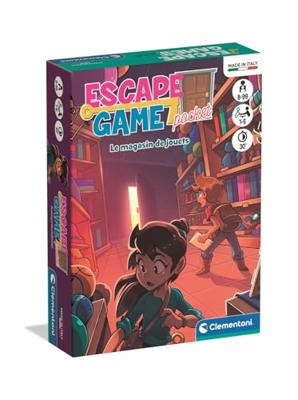 Clementoni escape game pocket le magasin de jouets (franstalig)