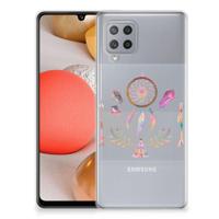 Samsung Galaxy A42 Telefoonhoesje met Naam Boho Dreamcatcher - thumbnail