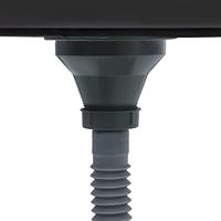 Gootsteen met afvoerset 600x500x155 mm roestvrij staal zilver - thumbnail