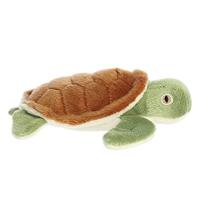 Eco Nation Pluchen knuffel - mini - schildpad - 13 cm - thumbnail